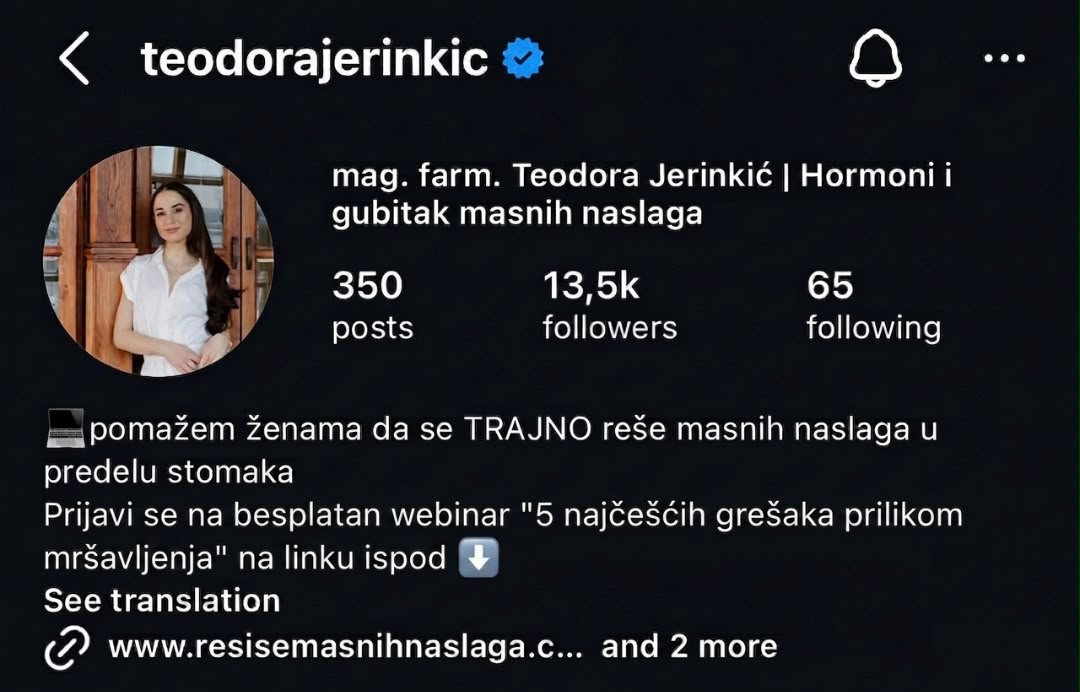 @teodorajerinkic pre